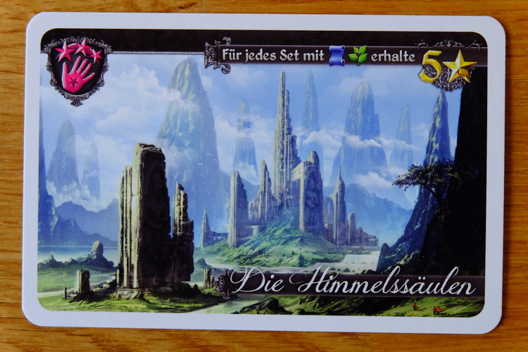 Karte "Die Himmelssäulen"